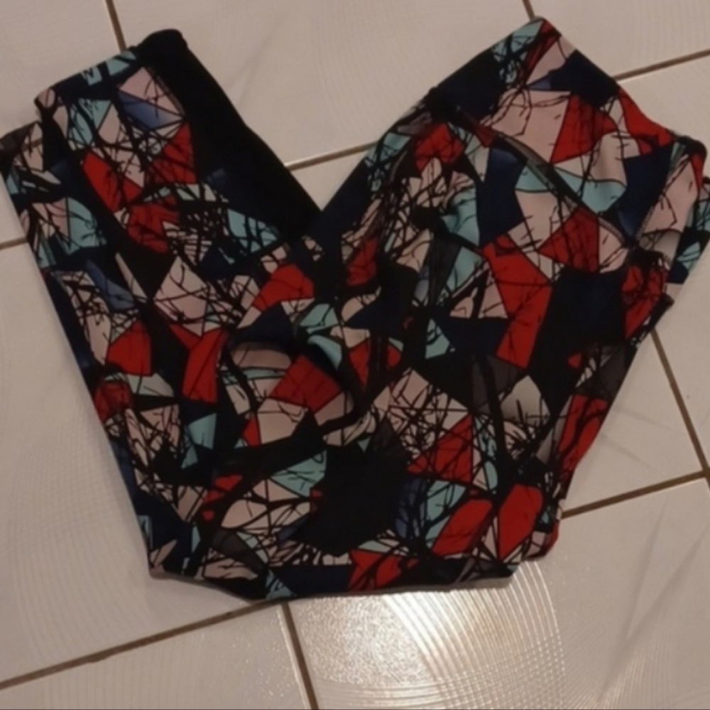 4/$30 Nola Reversible Athletic Leggings - Fits Size Large